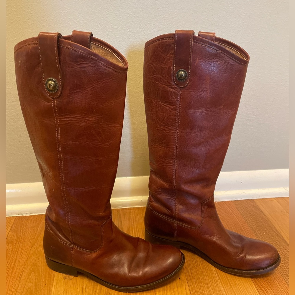 Frye Melissa Pull On Tall Riding Boots